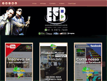 Tablet Screenshot of eletrofunkbrasil.com.br